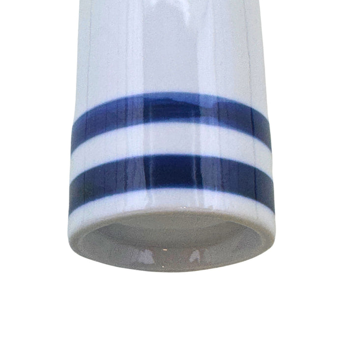 "Blue and White Porcelain Sake Bottle" - Seihakuji Sake Tokkuri (青白磁酒徳利)