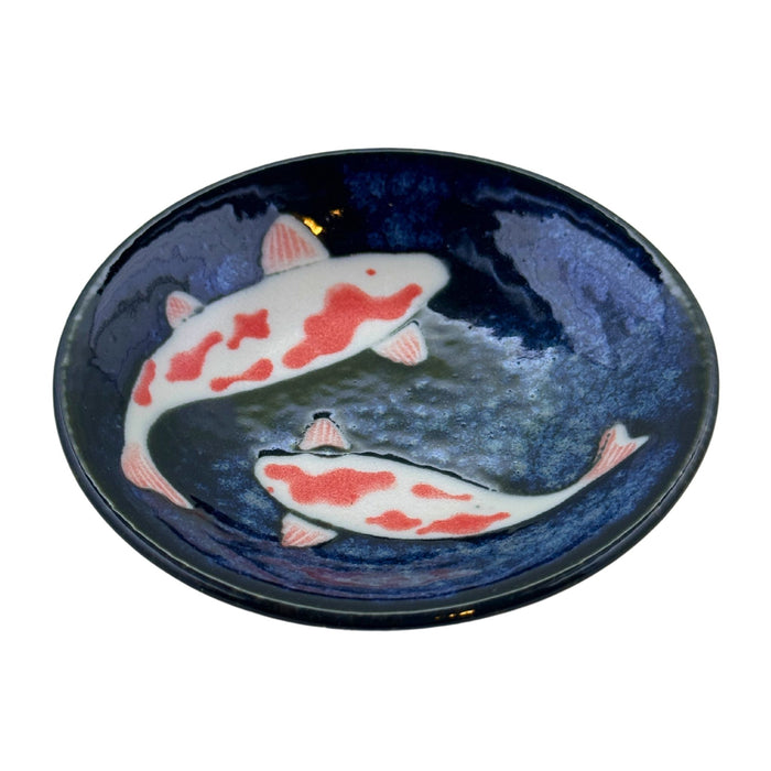 "Carp Pond" Plate - Koi no Ike Sara (鯉の池皿)