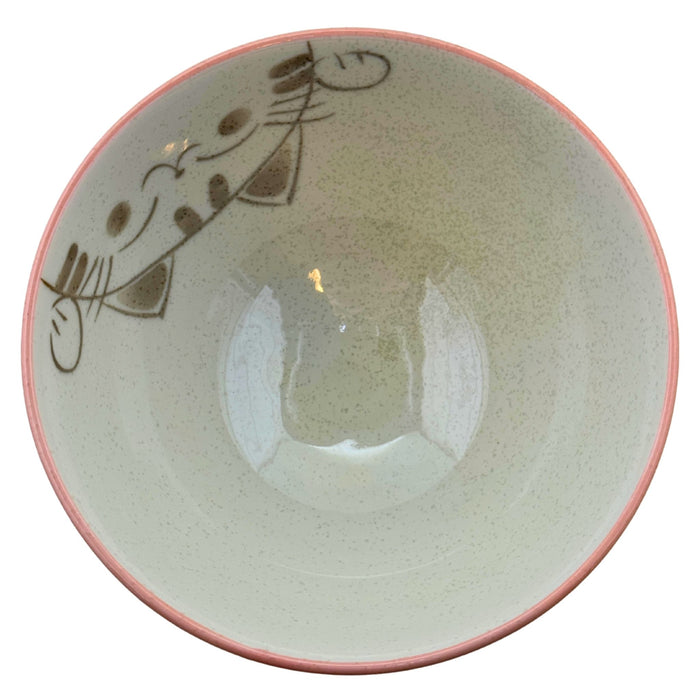 "Smiling Cats" Bowl - Niko Niko Neko no Wan (にこにこ猫の碗)