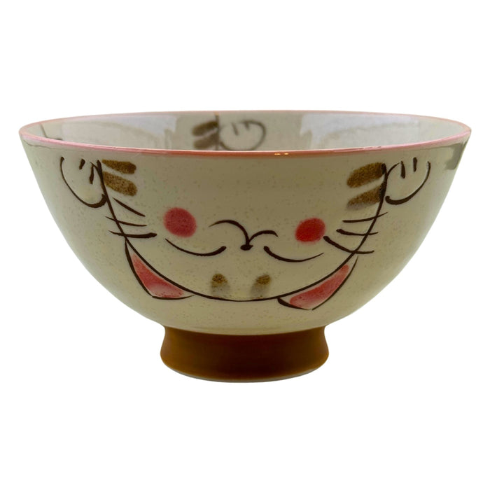 "Smiling Cats" Bowl - Niko Niko Neko no Wan (にこにこ猫の碗)