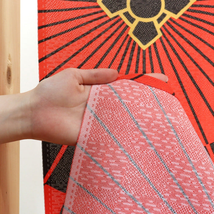 "Twilight Beckoning Cat" Curtain - Yūgure Maneki Neko no Noren (夕暮れ招き猫の暖簾)
