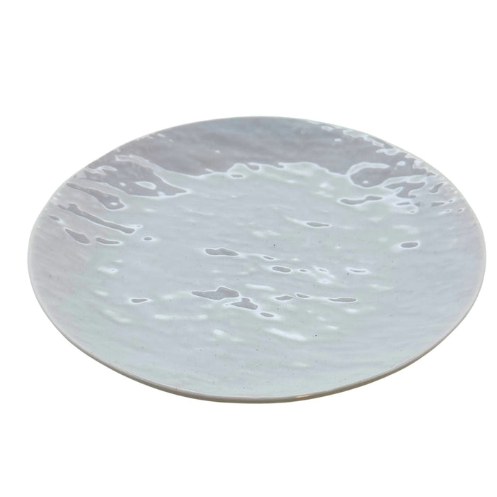 "White Wave" Plate - Shiroi Nami Sara (白い波皿)