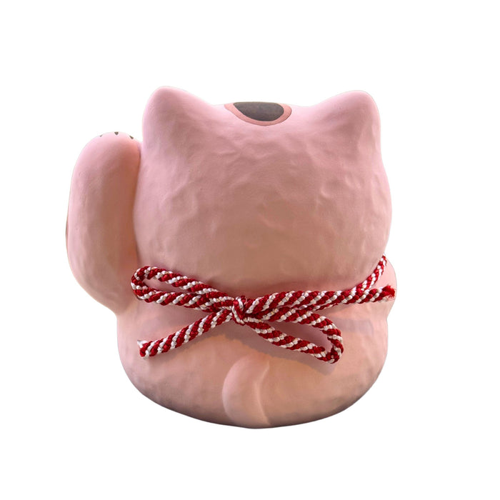 "Pink Fortune Beckoning Cat" - Pinku no Fuku Maneki Neko (ピンクの福招き猫)