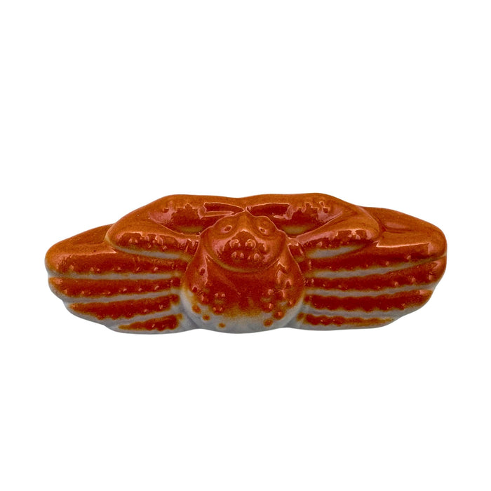 "King Crab Pattern" Chopstick Rest - Ōgani Moyō Hashioki (王蟹模様箸置き)