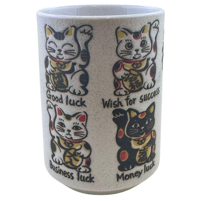 "Fortune Beckoning Cat" Cup - Fukuun Maneki Neko Kappu (福運招き猫カップ)