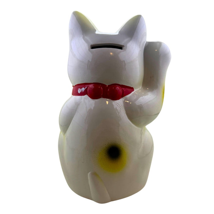 "White Beckoning Cat Companion" Ornament- Shiroi Maneki Neko no Tomo (白い招き猫の友)