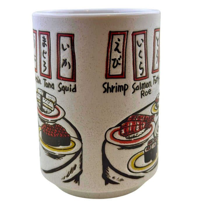 "Yellow Sushi Masterpiece" Cup - Kiiro Sushi Meisho Kappu (黄色い寿司名匠カップ)