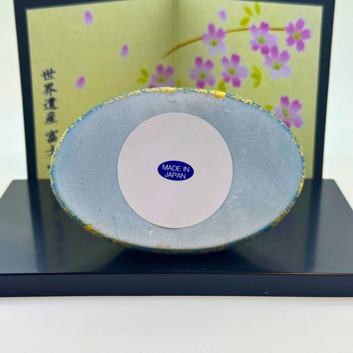 "Cherry Blossom Blizzard Fuji" Ornament - Sakura Fubuki Fuji (桜吹雪富士)