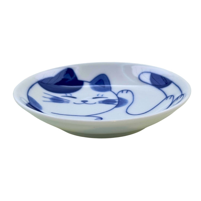Love Message Cat Plate - "Ai no Messeji Neko Sara" (愛のメッセージ猫皿) -