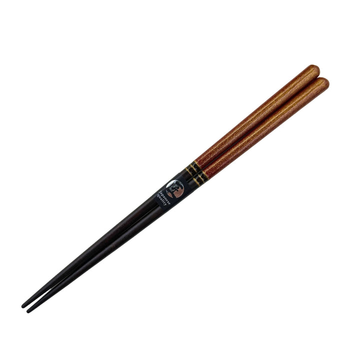 "Brown Gold Leaf" Chopsticks - Kasshoku Kinpaku (褐色金箔)
