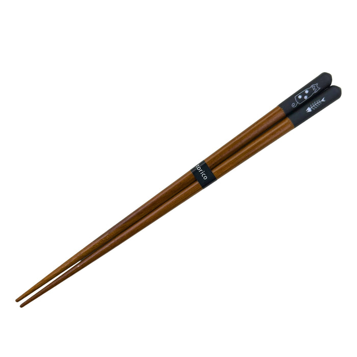 "Black Cat Fishbone" Chopsticks - Kuro-Neko-Sakana-no-Hone (黒猫魚の骨)